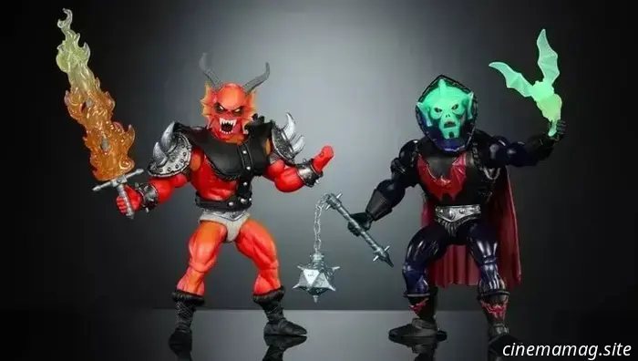 Reveladas las figuras mash-up de Masters del Universo x Stranger Things: Hordak y Hellfire-Man