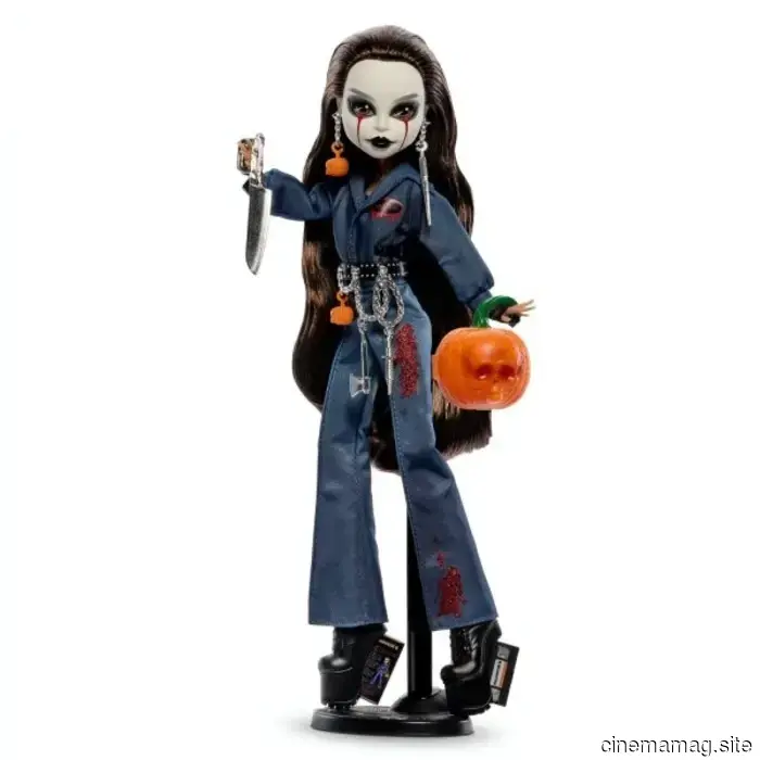 Michael Myers encounters Monster High with the Skullector Halloween II doll.