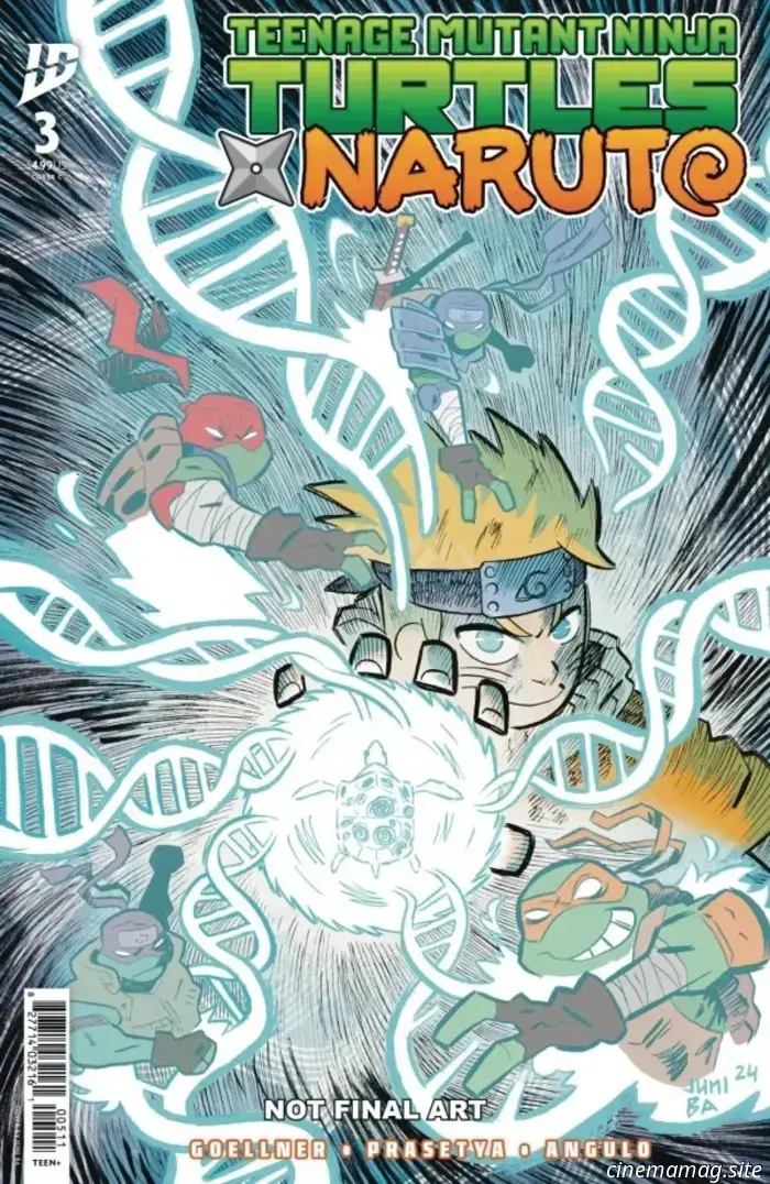 Teenage Mutant Ninja Turtles x Naruto #3 - Comic Book Sneak Peek