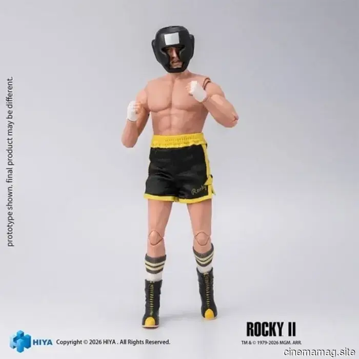Rocky II Collezione di figure Exquisite Super Series svelata da Hiya Toys