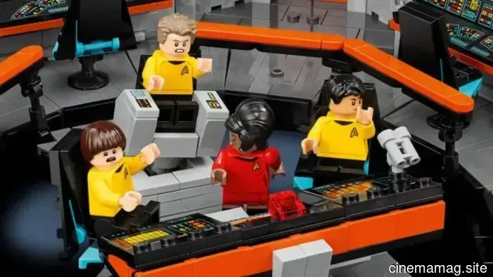 The LEGO Star Trek: U.S.S. Enterprise NCC-1701 Bridge set is set to be released in September.