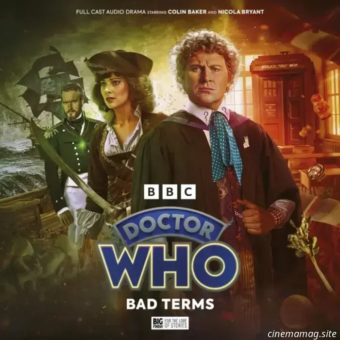 Una nueva aventura de Doctor Who trae "Bad Terms" para el Sexto Doctor interpretado por Colin Baker.