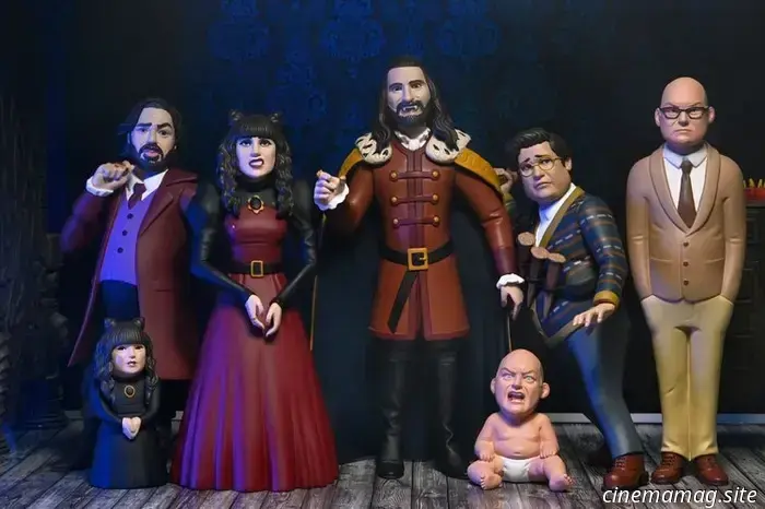 NECA introduces What We Do In the Shadows to its Tiny Terrors collection.