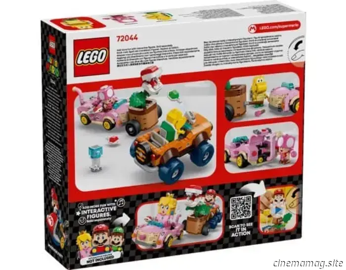 New LEGO Super Mario: Mario Kart sets are ready to hit the starting line.