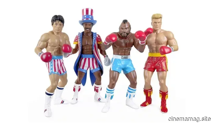 Sly Stallone Shop introduces a line of Rocky Superstars action figures.