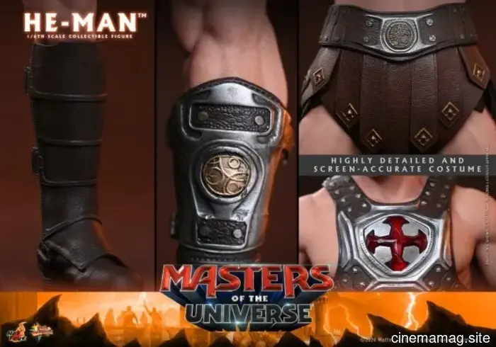 Hot Toys reveals sixth scale figures of He-Man and Skeletor from Masters of the Universe.