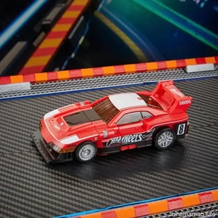 Hasbro introduces new Hot Wheels X Transformers transforming robot figures.