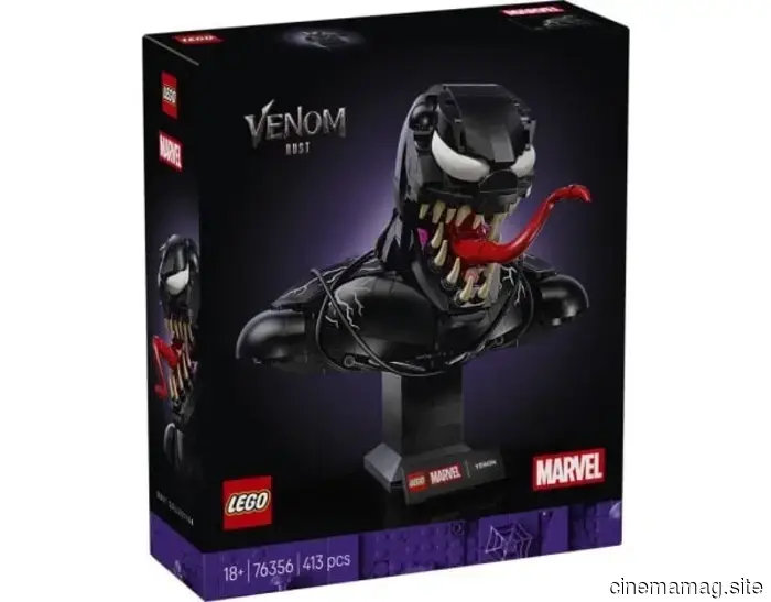 Venom si unisce alla collezione di busti Marvel di LEGO