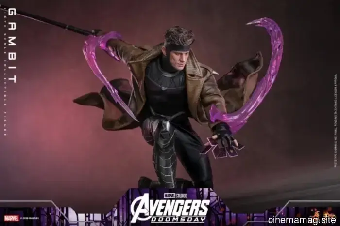 Channing Tatum's Gambit is now part of Hot Toys' sixth scale action figure collection based on Avengers: Doomsday.