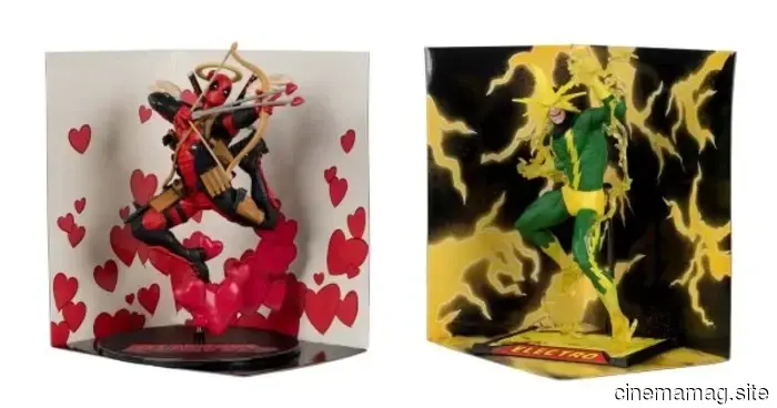 McFarlane Toys has revealed Marvel collectibles of Deadpool and Electro.