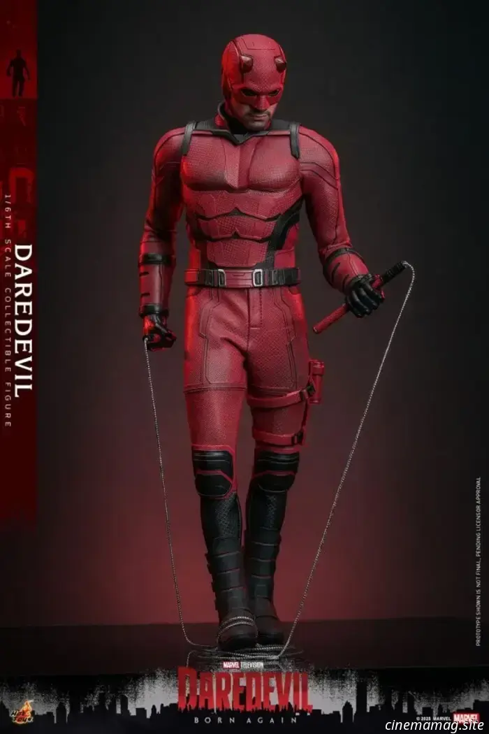 Hot Toys reveals a new sixth scale figure of Daredevil from Marvel's Daredevil: Born Again.
