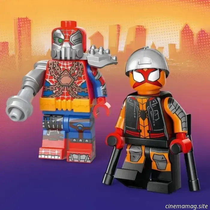 LEGO reveals Spider-Man: Across the Spider-Verse collectible minifigures.