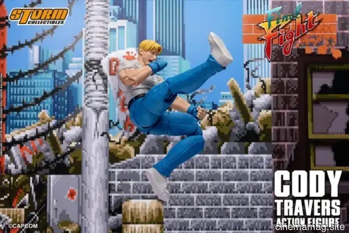 Storm Collectibles reveals action figures of Cody Travers and Mike Haggar from Final Fight.