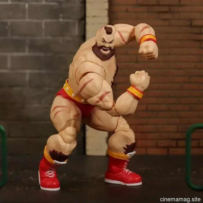Jada Toys is set to release an action figure of Zangief from Ultra Street Fighter II: The Final Challengers.