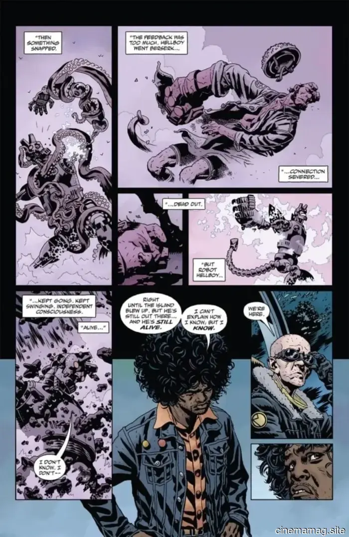 Anteprima Fumetto – Hellboy Gigante Robot Ritorna #1