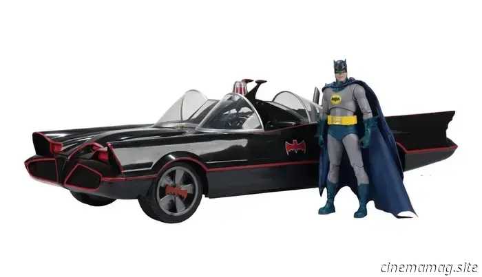 La Batmobile della serie TV classica di Batman entra a far parte della linea DC Multiverse di McFarlane Toys.