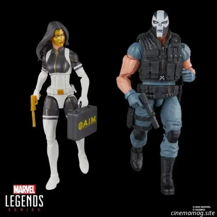 Hasbro svela ufficialmente la serie Marvel Legends Super Villains Madame Masque e Crossbones 2-pack