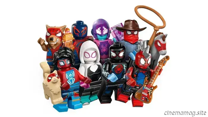 LEGO reveals Spider-Man: Across the Spider-Verse collectible minifigures.