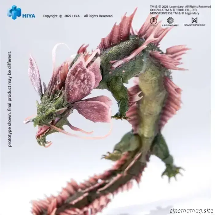 Tiamat entra a far parte della serie Exquisite Basic "Godzilla x Kong: The New Empire" di Hiya Toys.