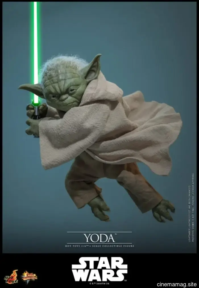Yoda is now part of Hot Toys’ Star Wars: Episode III – Revenge of the Sith collection with a sixth scale figure.