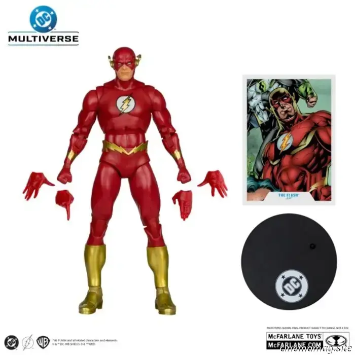 Superman, Wally West, Ice e la Brigata Rocket Red: le figure DC Multiverse svelate da McFarlane