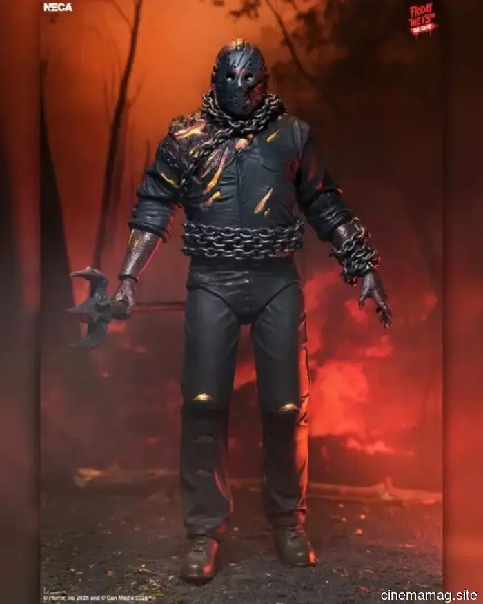 Пятница, 13-е: Ultimate Savini Jason фигурка действия из игры, выпущенная NECA