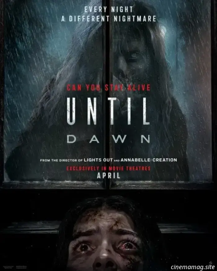 Posters for the Until Dawn movie hint at the terrifying nightmares that lie ahead.