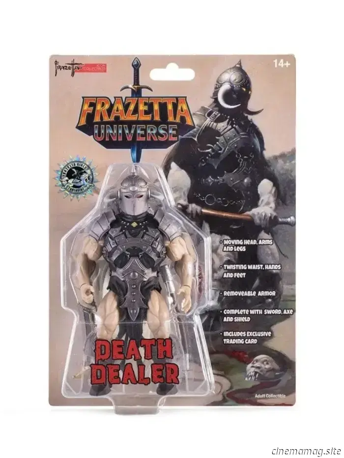 John Carter de Marte, Conan el Bárbaro y Death Dealer lanzan una línea de figuras de acción de estilo retro del Universo Frazetta