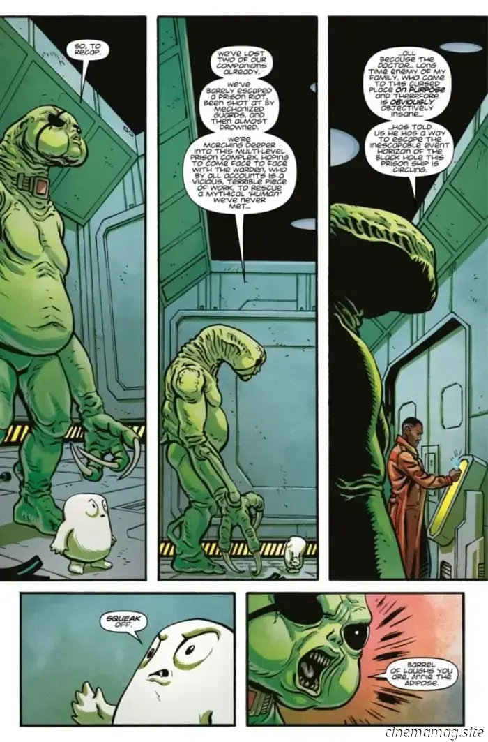 Превью комикса — Доктор Кто: Парадокс тюрьмы №3