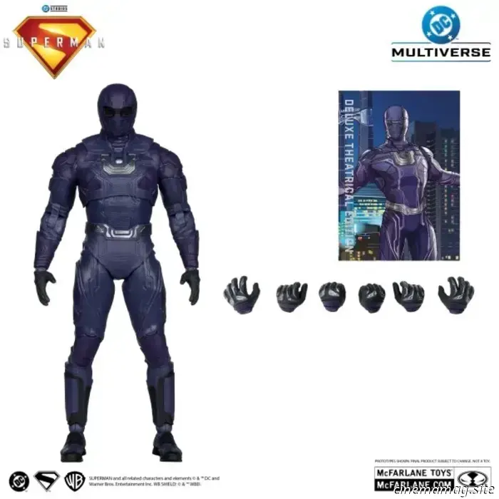 Лекс Лютор и Ультрамен из мультсериала DC Multiverse Superman - персонажи из фильма, показанные Макфарлейном