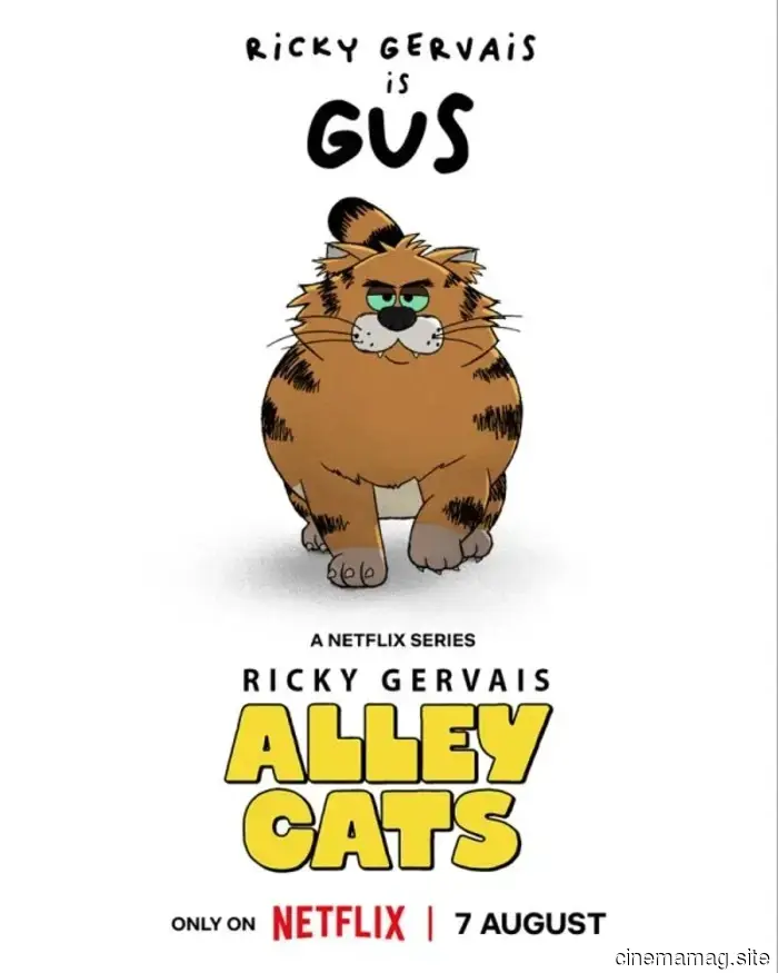 Incontra i felini con la bocca sporca di Alley Cats, l'animazione di Ricky Gervais, con trailer e manifesti.