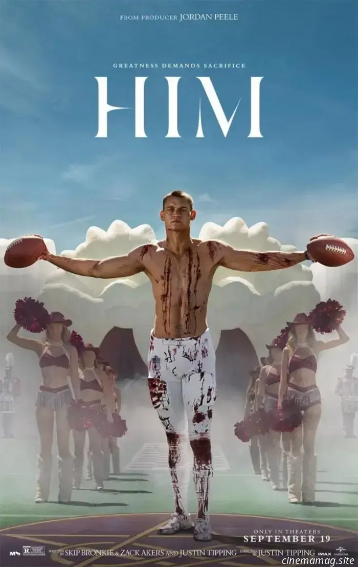 A new trailer for the sports horror film HIM, produced by Jordan Peele, has been released.