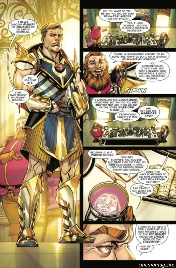 Captain America & Volstagg #1 - Comic Book Sneak Peek