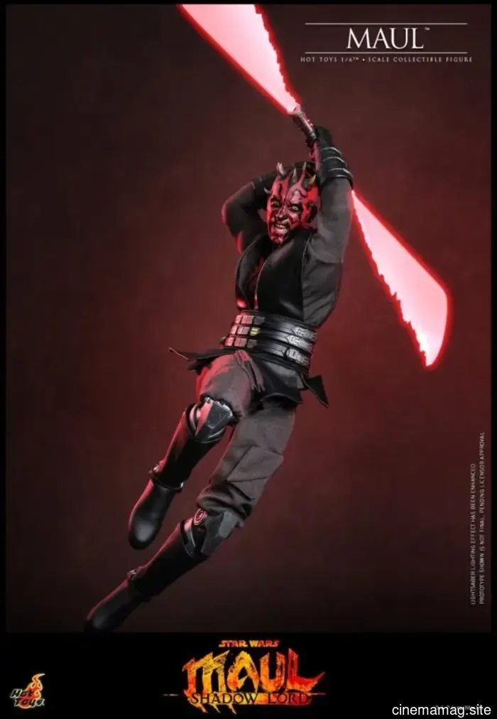 Hot Toys has revealed a sixth scale figure of Maul from Star Wars: Maul – Shadow Lord.