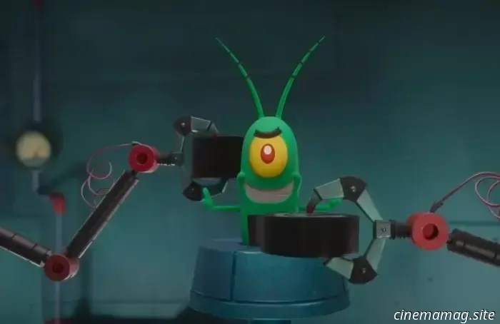 In the trailer for Plankton: The Movie, villains transform into heroes.