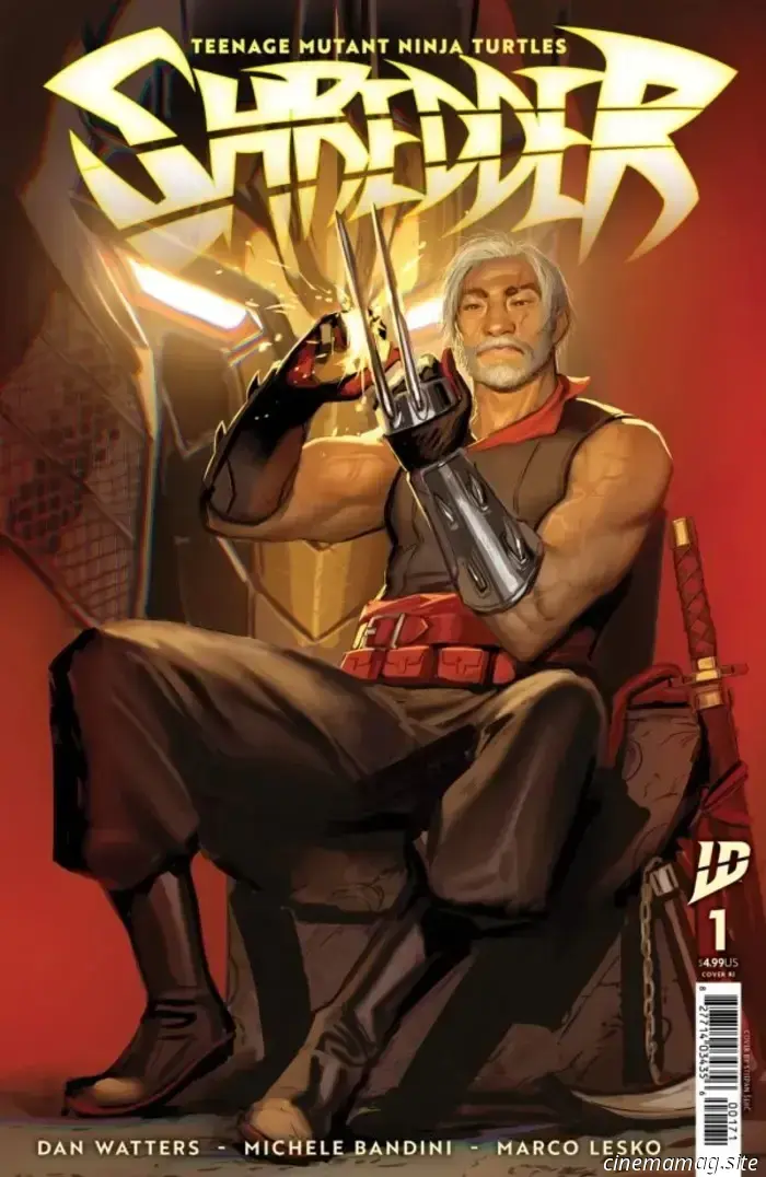 Teenage Mutant Ninja Turtles villain Shredder set per la nuova serie da IDW