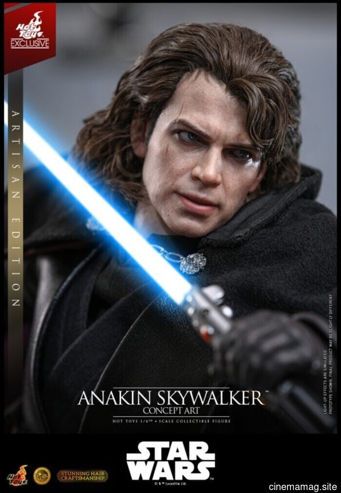 Hot Toys svela la figura in scala sei di Anakin Skywalker (Concept Art) da Star Wars: Episodio III – La vendetta dei Sith