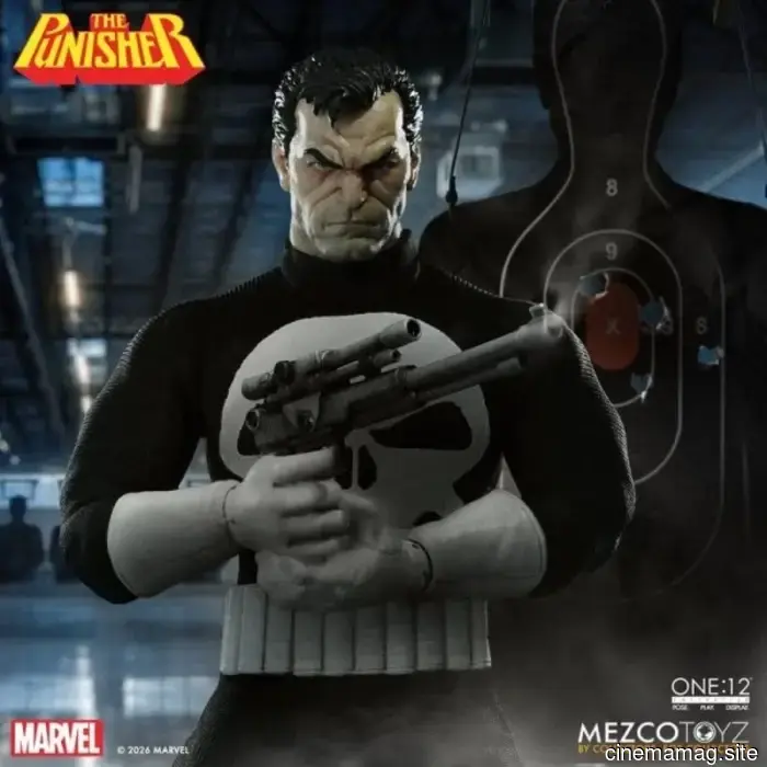 El Castigador se une al One:12 Collective con una nueva figura de acción de Mezco Toyz.