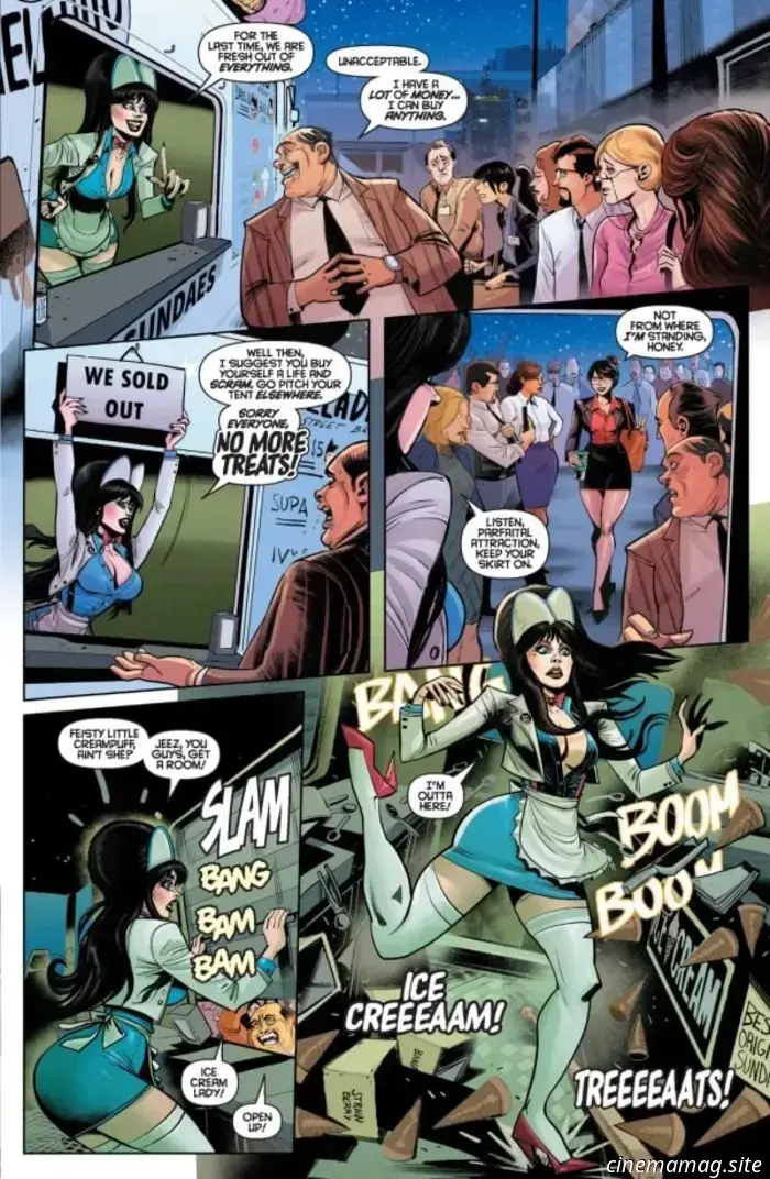 Anteprima del fumetto – Harley Quinn X Elvira #3