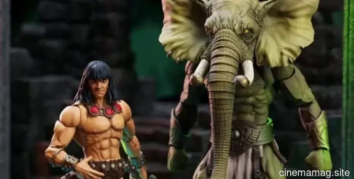 Эпические H.A.C.K.S. Фигурки в действии Young Conan и Yag-Kosha в упаковке из 2 штук, выпущенные Boss Fight Studio