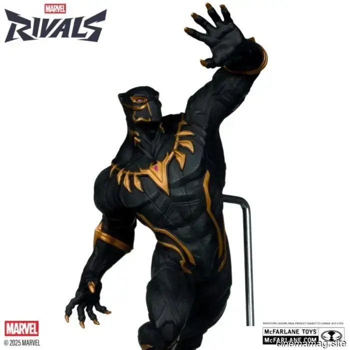 Mr. Fantastic e Black Panther si uniscono alla collezione Marvel Rivals di McFarlane Toys