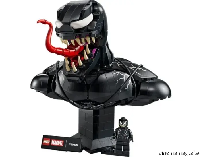 Venom si unisce alla collezione di busti Marvel di LEGO