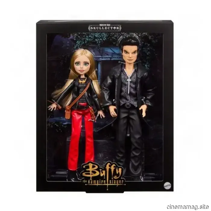 Mattel has unveiled the Buffy the Vampire Slayer Monster High Skullector 2-pack featuring Buffy and Angel.