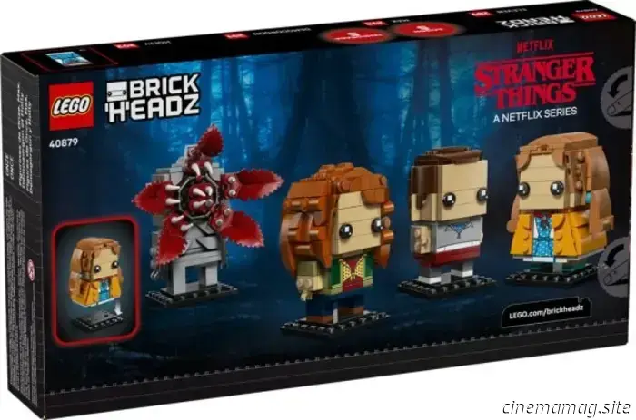 LEGO BrickHeadz Stranger Things: svelato il set di figure Eleven, Max, Demogorgon e Holly
