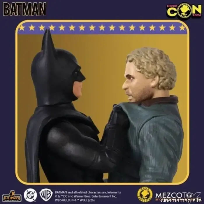 Mezco Toyz svela il set di action figure 5 Points “I’m Batman”