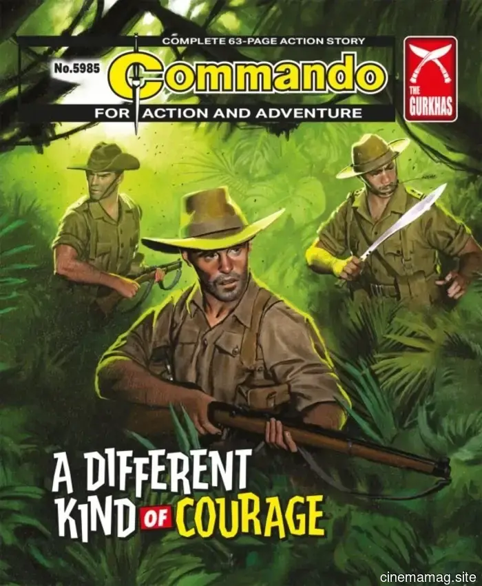 New Commando comics provide an abundance of action and adventure.