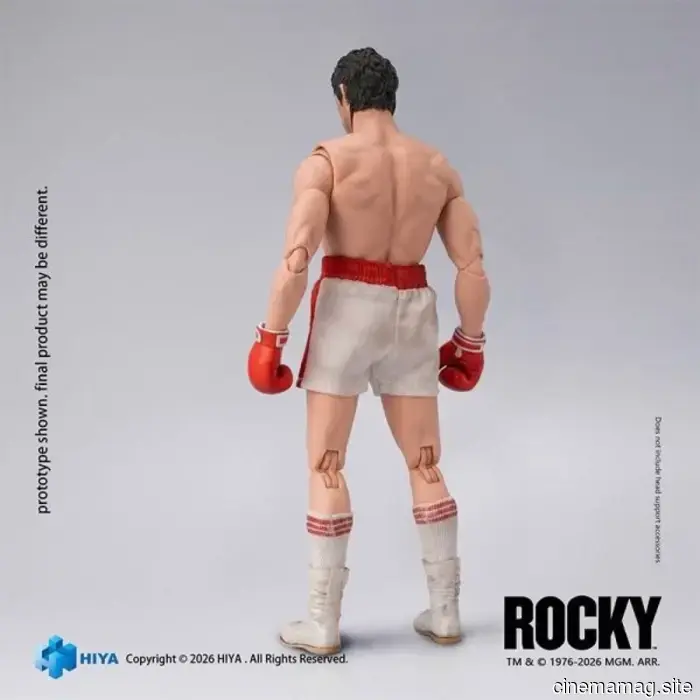 Hiya Toys revela la figura de acción Rocky Exquisite Super Series