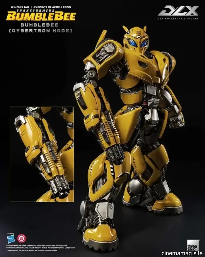 Transformers: figura DLX de Bumblebee presentada por Threezero