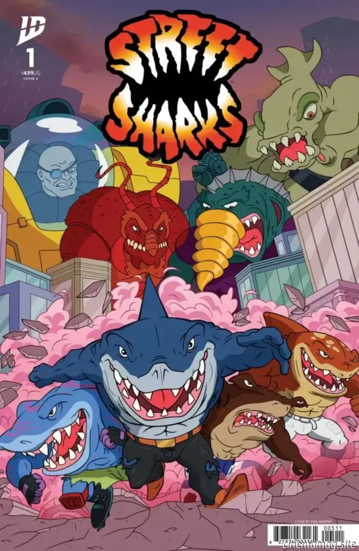 Comic Book Review - Street Sharks Issue #1
