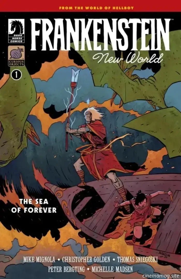 Frankenstein New World: - The Sea of Forever #1 - Avance de cómic